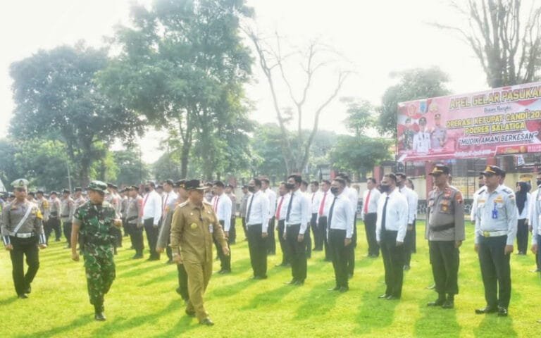 Pengamanan Arus Mudik, Pemkot Salatiga Siapkan Ratusan Personel Gabungan