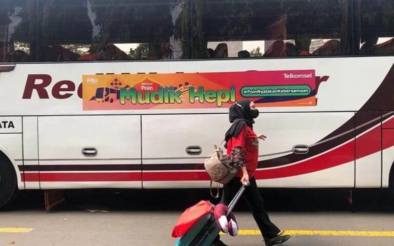 Para Peserta Mudik Hepi Telkomsel Poin Mulai Tiba di Semarang