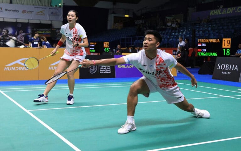 Dejan/Gloria ke Babak 16 Besar Badminton Asia Championships 2023 Paska Singkirkan Unggulan 6 China