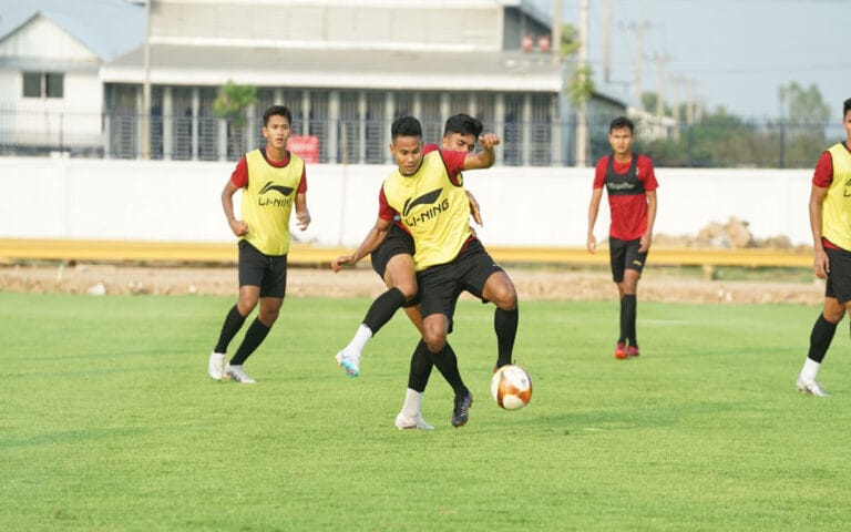 Timnas U-22 Memulai Latihan Perdana Sekaligus Jalani Proses Adaptasi Di Kamboja