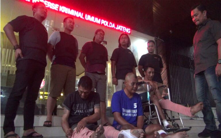 Polisi Lumpuhkan Tiga Pelaku Perampokan Cilacap