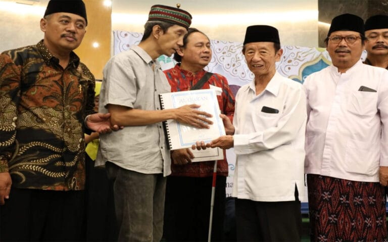 Ratusan Difabel Kota Semarang Ngaji Bareng di Masjid Baiturrahman