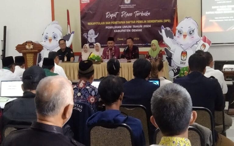 DPS Pemilu 2024 Demak Capai 901.566 Pemilih