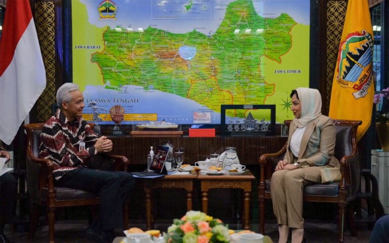 Dubes Qatar Temui Ganjar, Bahas Event Sepeda dan Potensi Kerjasama Pendidikan
