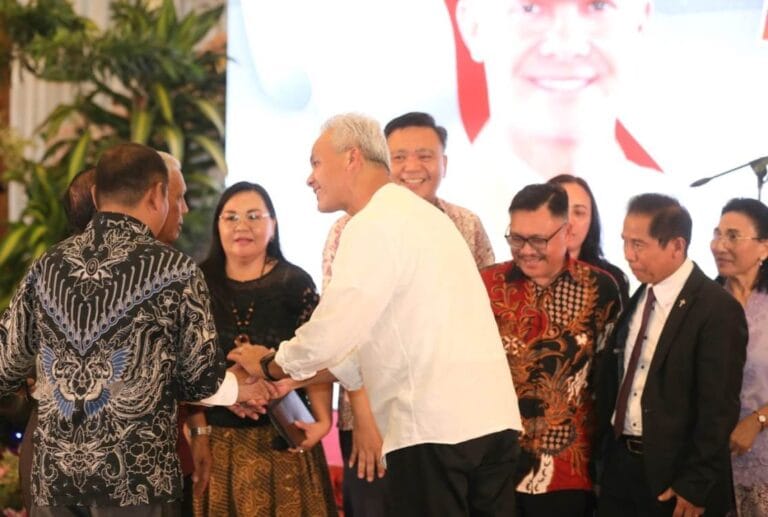 Bertemu Tokoh Agama Sulut, Ganjar: Kita Harus Contoh Kerukunan Beragama Sulawesi Utara