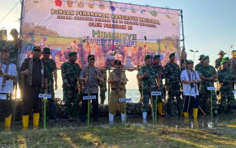 Pemkab Jepara dan Pati Ikut Tanam Mangrove Serentak