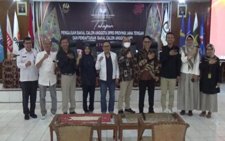 Bawaslu Awasi Pendaftaran Bakal Caleg Pemilu 2024