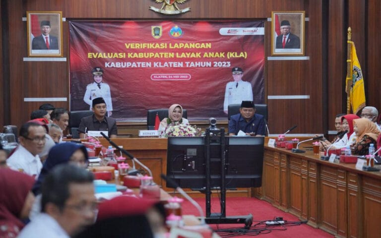 Ikuti Verifikasi Lapangan KLA, Pemkab Klaten Targetkan Naik Peringkat