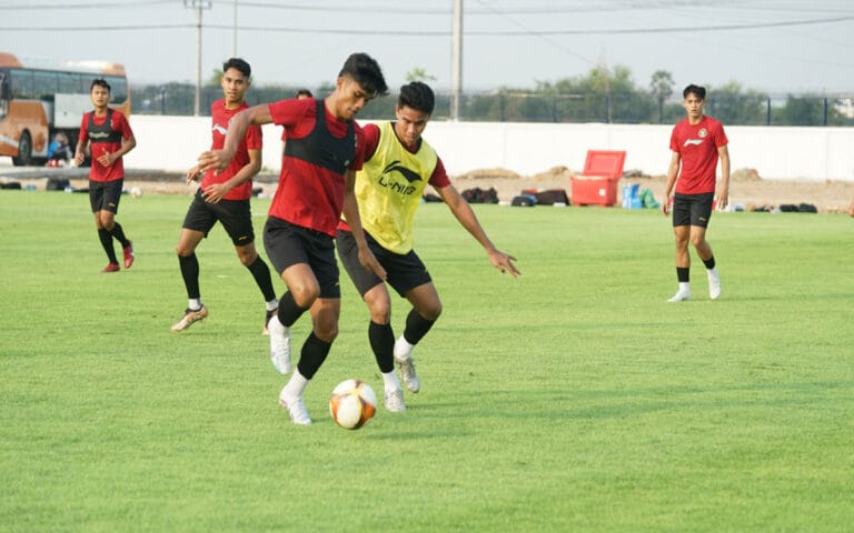 Timnas U-22 Matangkan Permainan Jelang Hadapi Myanmar