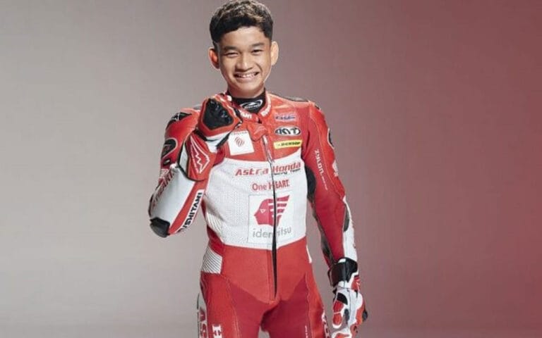 Pembalap Fadillah Arbi Siap Juarai JuniorGP 2023