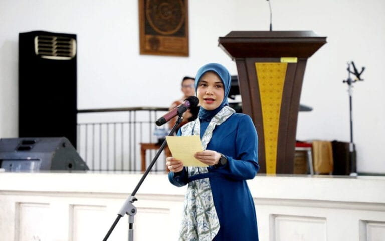 Halalbihalal Kwarda Jateng, Atikoh Ajak Pramuka Tingkatkan Darma