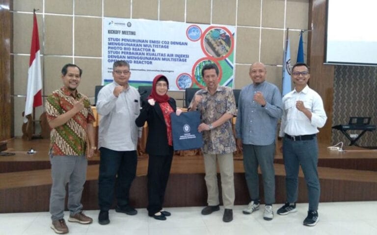 FSM Undip, PT Pertamina Hulu dan PT Rahasia Wasiat Alam Kolaborasi Riset Penurunan Emisi CO2