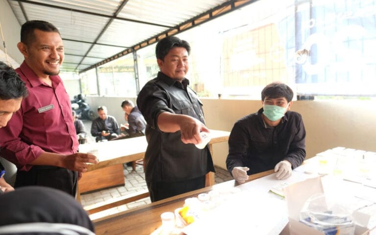 Deteksi Penyalahgunaan Narkoba, BNNK Mendadak Lakukan Tes Urine ASN