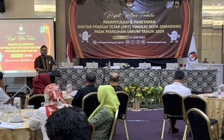 Sebanyak 1,2 Juta Pemilih Ditetapkan Sebagai DPT Pemilu 2024