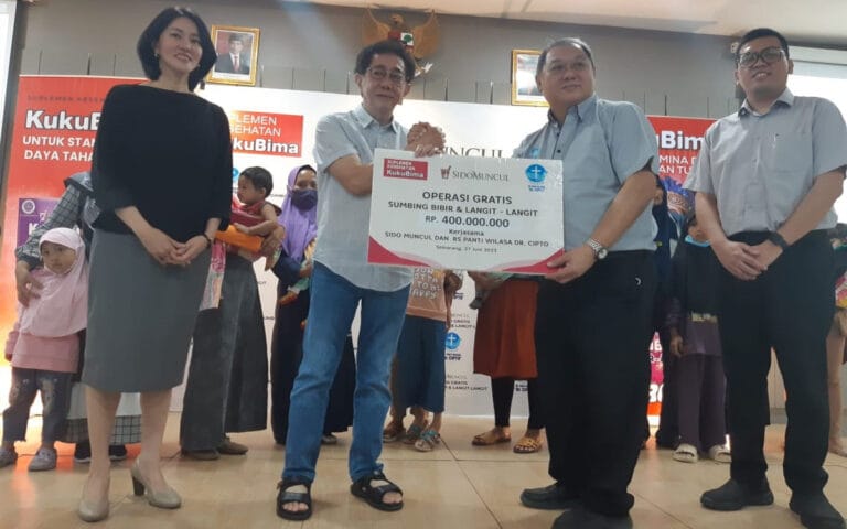 Sido Muncul Gandeng RS Patiwiloso Semarang Gelar Operasi Bibir Sumbing Gratis