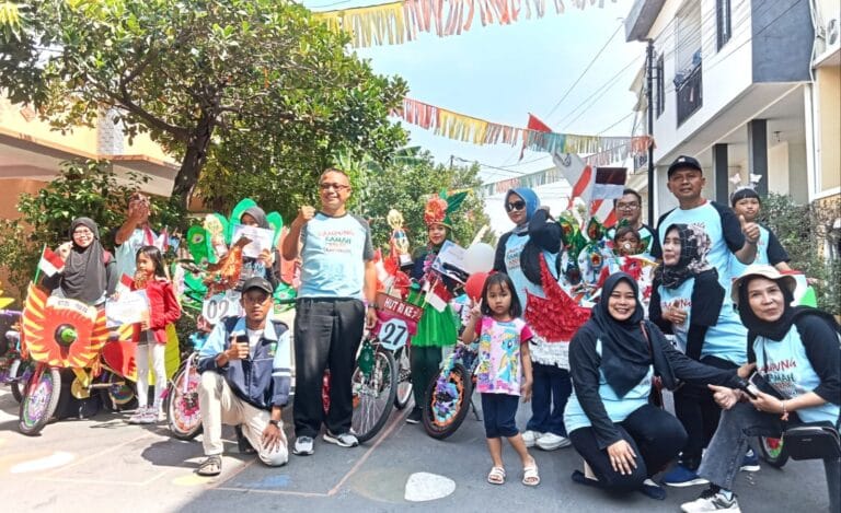 Sambut HUT RI, Kampung Ramah Anak Sampangan Gelar Berbagai Lomba
