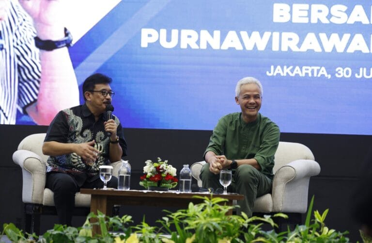 Ide Ganjar Tentang Pertahanan Bikin Jenderal Purnawirawan TNI/Polri Terkesan