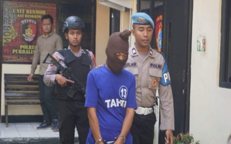 Polres Purbalingga Tangkap Pelaku Asusila Terhadap Anak Tiri