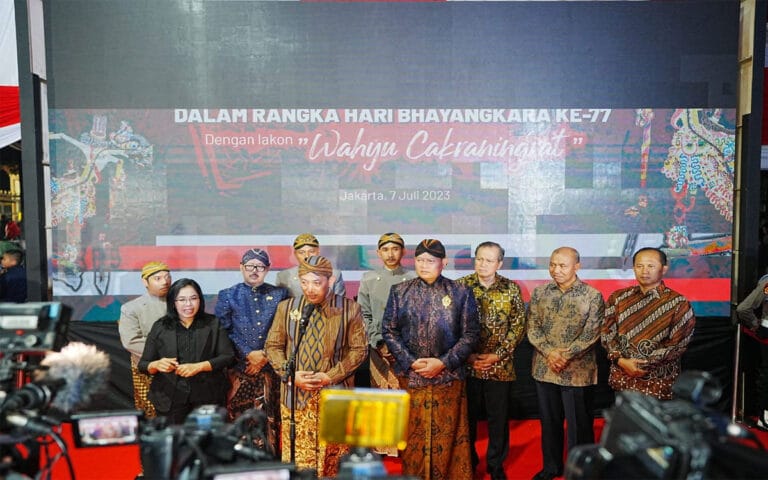 Gelar Wayang Lakon Wahyu Cakraningrat, Kapolri: Sinergisitas TNI, Polri dan Rakyat Makin Kuat