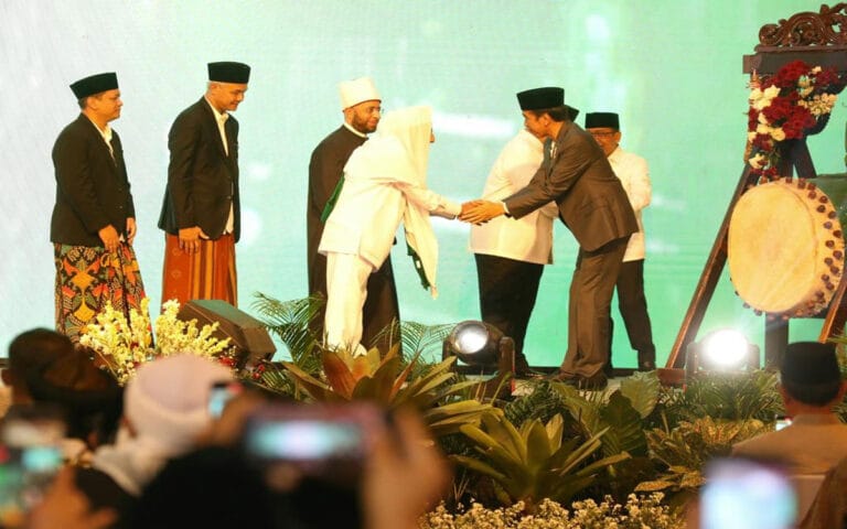 Ganjar Dampingi Jokowi Hadiri Muktamar Sufi Dunia
