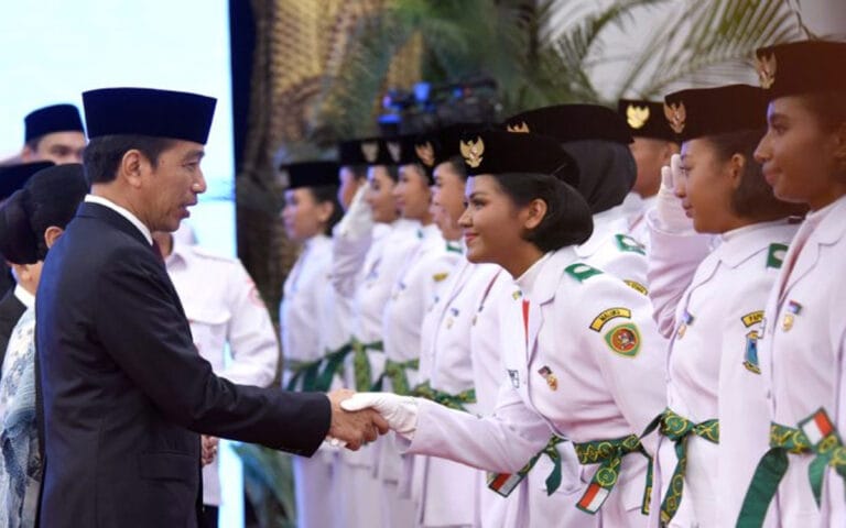 76 Anggota Paskibraka 2023 Dikukuhkan