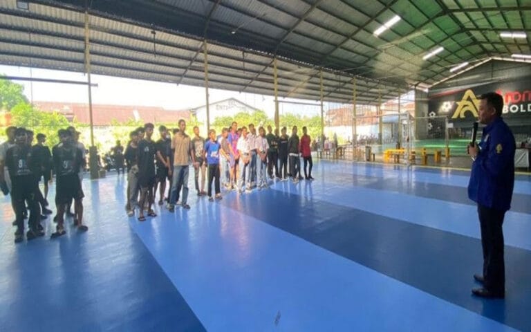 10 Tim Ikuti Futsal Competition Rektor USM Cup I 2023