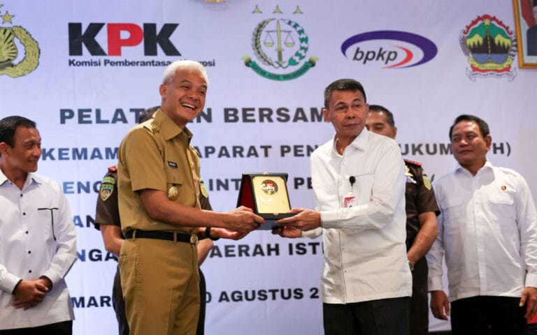 Modus Korupsi, Gubernur Jateng Dorong APIP Aktif Lakukan Pencegahan Korupsi