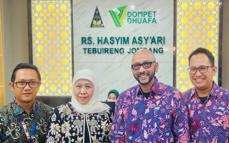 JNE Dukung Pembangunan RS Hasyim As’syari Jombang