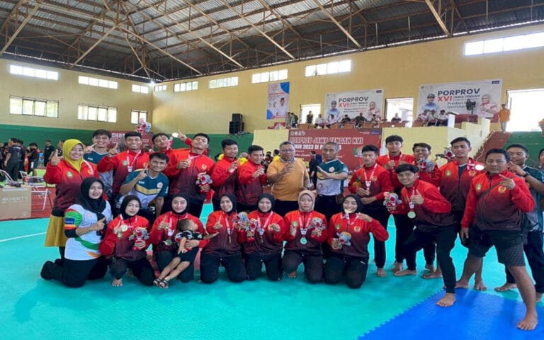 Solo Meraih Juara Umum Pencak Silat di Ajang Porprov Jateng XVI 2023
