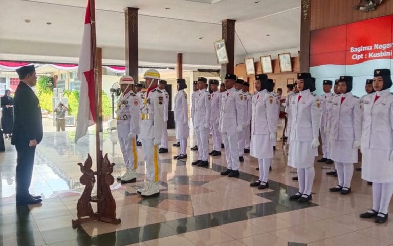 Paskibraka 2023 Dikukuhkan, Siap Kibarkan Merah Putih Pada HUT RI