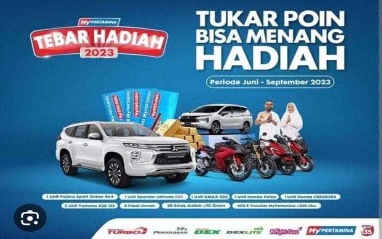 Undian MyPertamina Tebar Hadiah Masih Terbuka