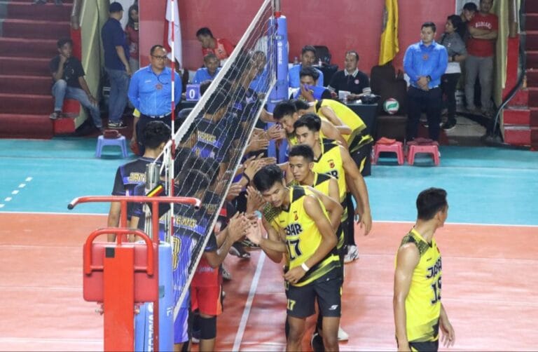 Masuk Hari Kedua Turnamen Bola Volly Kapolri Cup 2023 Zona IV Semakin Seru