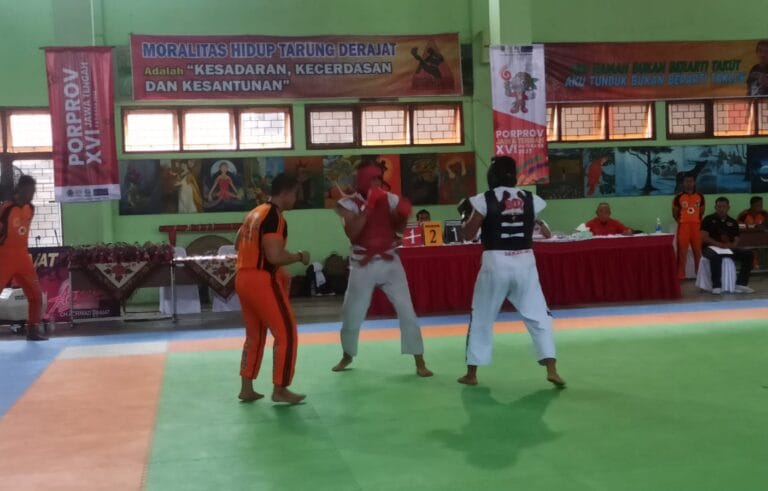 Sumbang 3 Medali Emas, Cabor Tarung Derajat Kota Semarang Penuhi Target