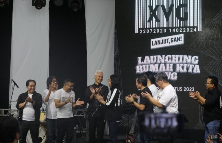 Ganjar Resmikan Rumah Kita Extravaganjar di Jakarta