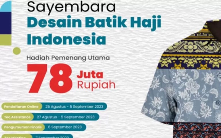 Kemenag Gelar Sayembara Desain Batik Haji Idonesia