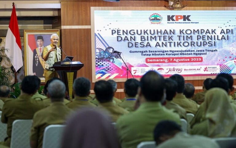 Cara Ganjar Bangun Sistem Pencegahan Korupsi di Jateng Diapresiasi Wakil Ketua KPK