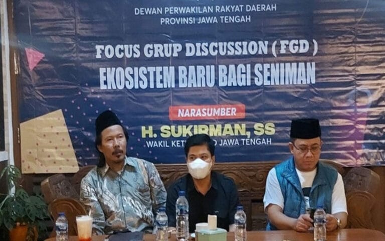 Sukirman; Ekosistem Baru Perlu Dicermati Seniman