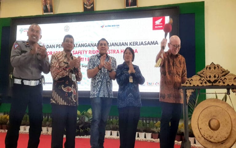 AHM Resmikan Safety Riding Lab Pertama di Jawa Tengah