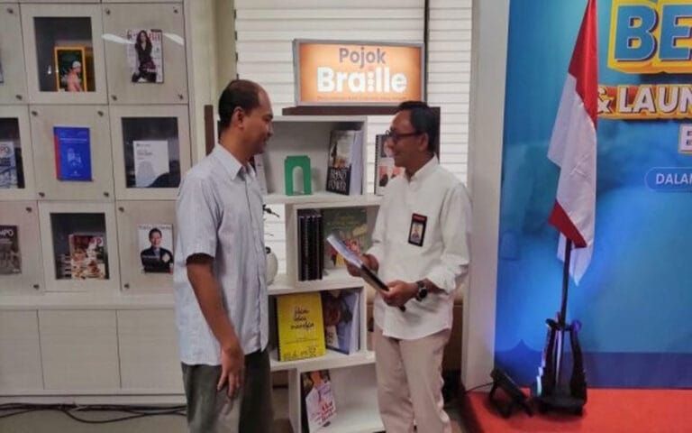 Tingkatkan Literasi Disabilitas Netra, BI Jateng Buka Pojok Braille