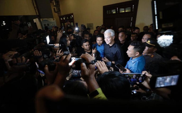 Ganjar Tegaskan Akan Perkuat KPK Untuk Berantas Korupsi