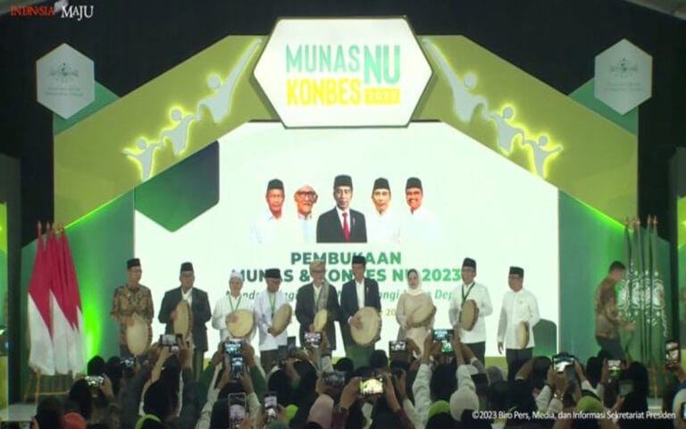 Buka Munas-Konbes NU 2023, Jokowi Ajak Terus Jaga Toleransi