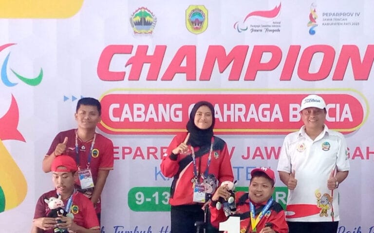 Peparprov IV, Emas Cabor Boccia Berhasil Diraih Atlet Banyumas