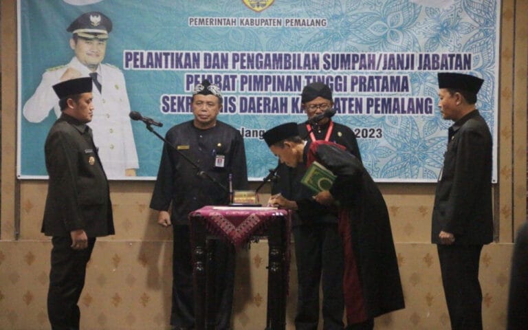 Sekda Pemalang Janjikan Penataan Manajemen Birokrasi