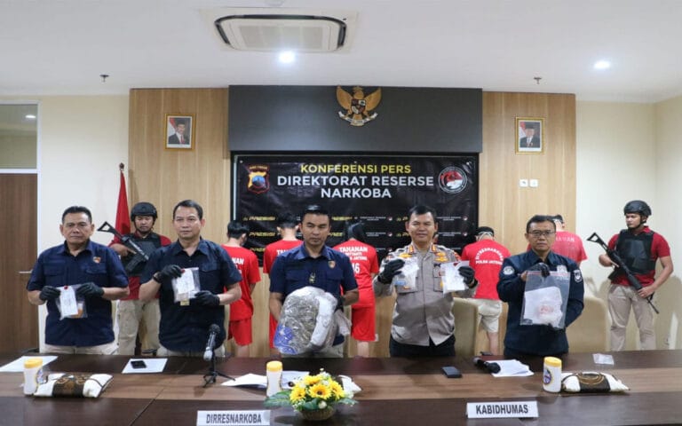 Polda Jateng Amankan Ratusan Tersangka Peredaran Narkoba Selama Agustus 2023