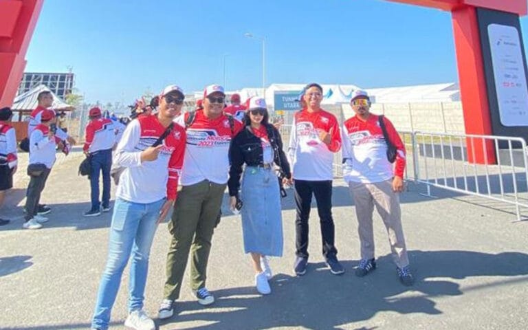 Semangat Satu Hati, Bikers Honda Jateng Saksikan MotorGP Mandalika