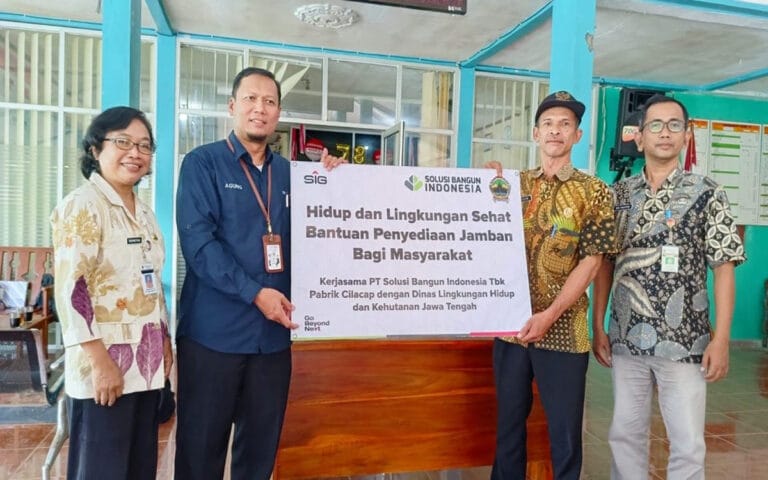 Bantu Warga Hidup Sehat, SBI Bangun Jamban Untuk Masyarakat