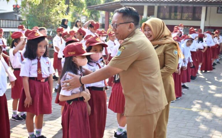 Senangnya Siswa SD Dukuh 01 Sidomukti, Mendadak Didatangi Pj Wali Kota Salatiga