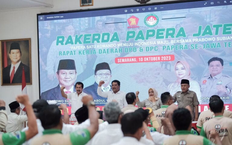 Papera Jateng Usulkan Duet Capres-Cawapres Prabowo-Gibran Pada Pilpres 2024