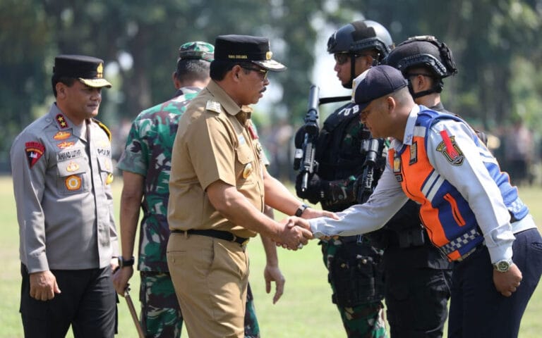 Apel Pengamanan Pemilu, Pj Gubernur Jateng Tekankan Kolaborasi