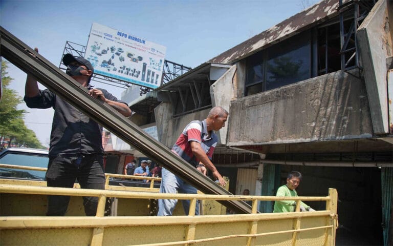 PN Semarang Eksekusi 40 Ruko Jurnatan Semarang